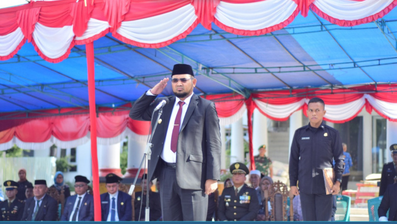 Pemerintah Halmahera Selatan Gelar Upacara Hari Pahlawan Nasional Ke-77